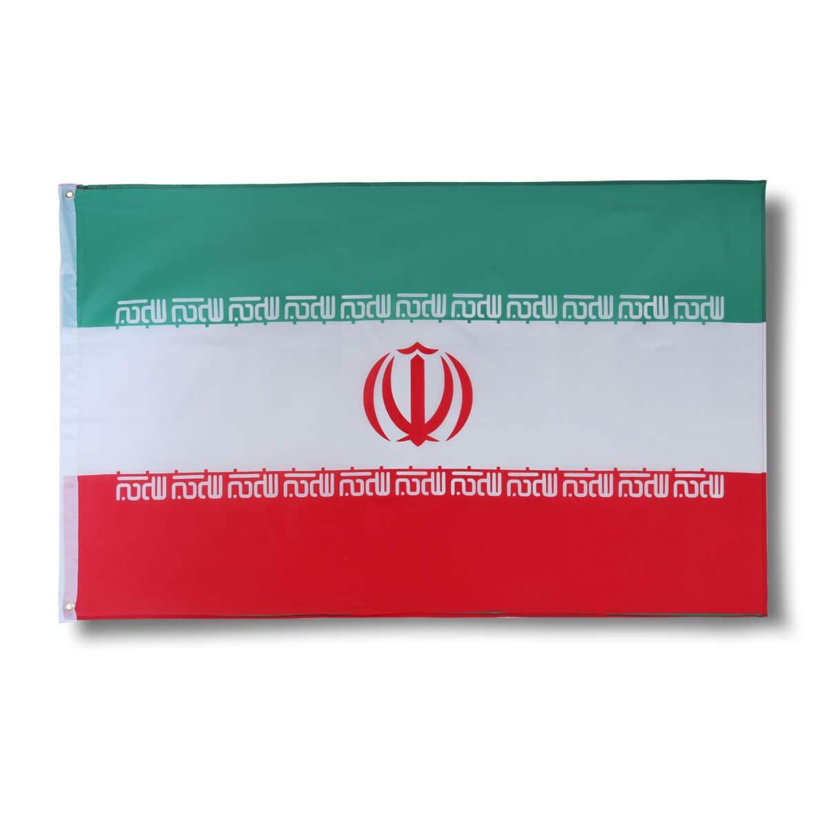 Iran Fahne Flagge 90 x 150 cm Fanartikel Hissfahne Ösen WM EM