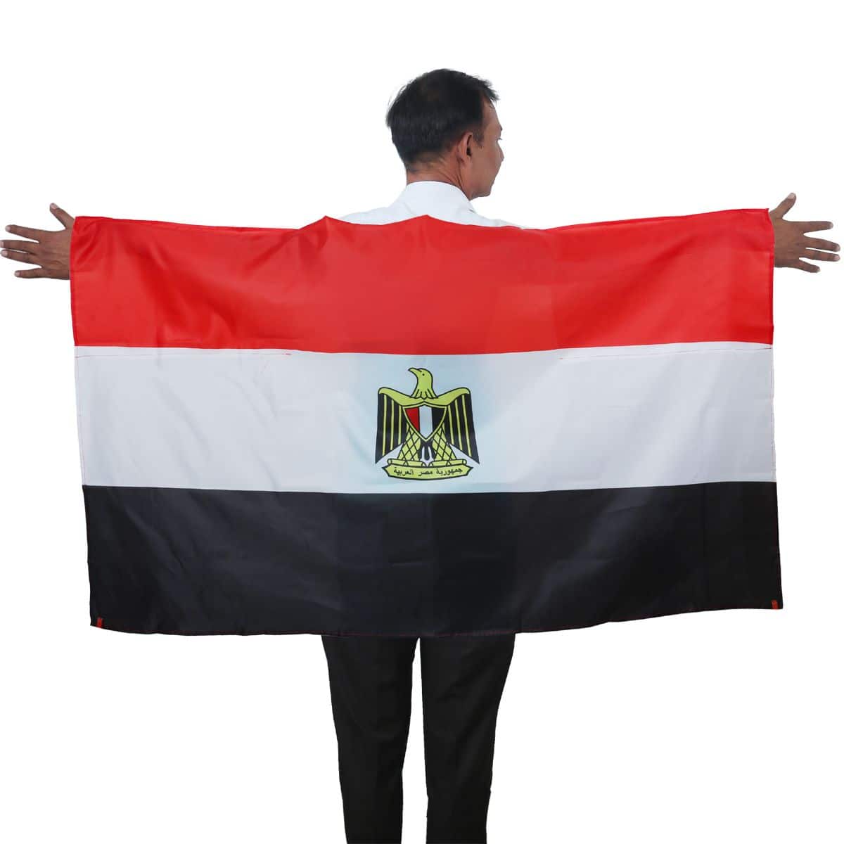 Fan Poncho "Ägypten" Egypt Umhang Flagge Fußball WM Länder Cape