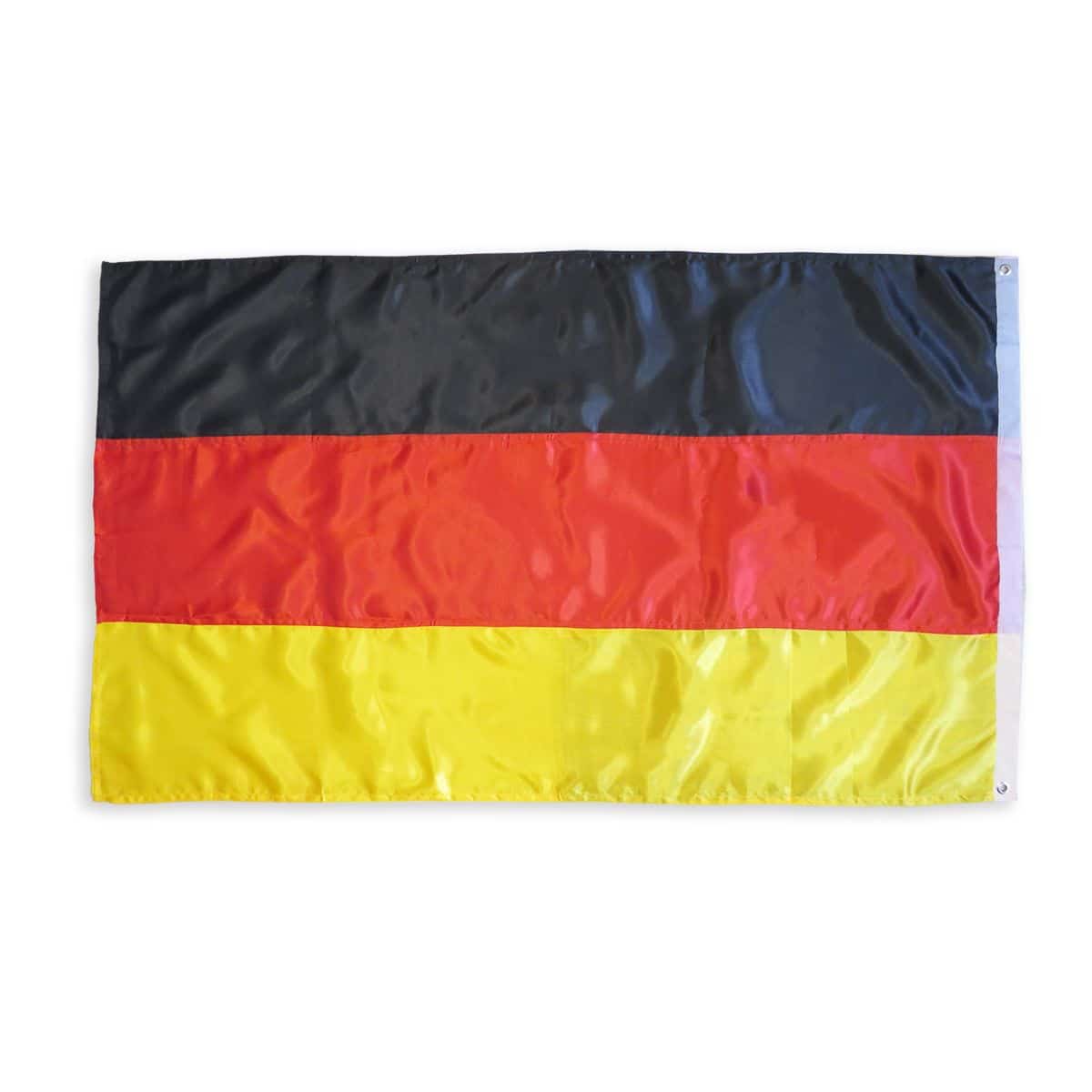 XXL Flagge "Deutschland" Fahne Satin Glänzend Fußball WM