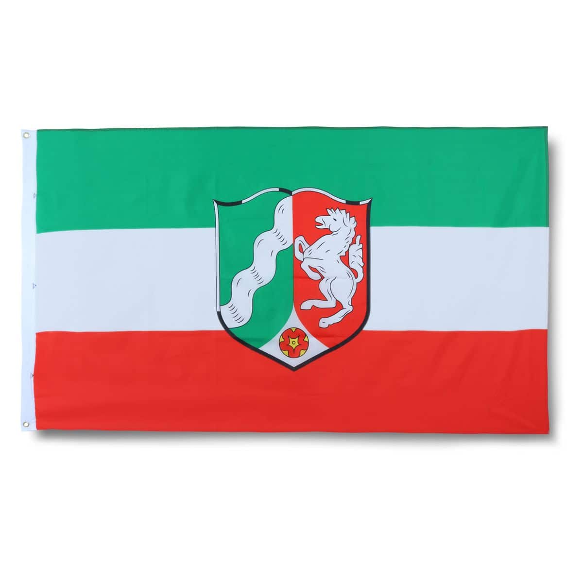 Nordrhein-Westfahlen Fahne Flagge 90 x 150 cm Fanartikel Hissfahne Ösen WM EM