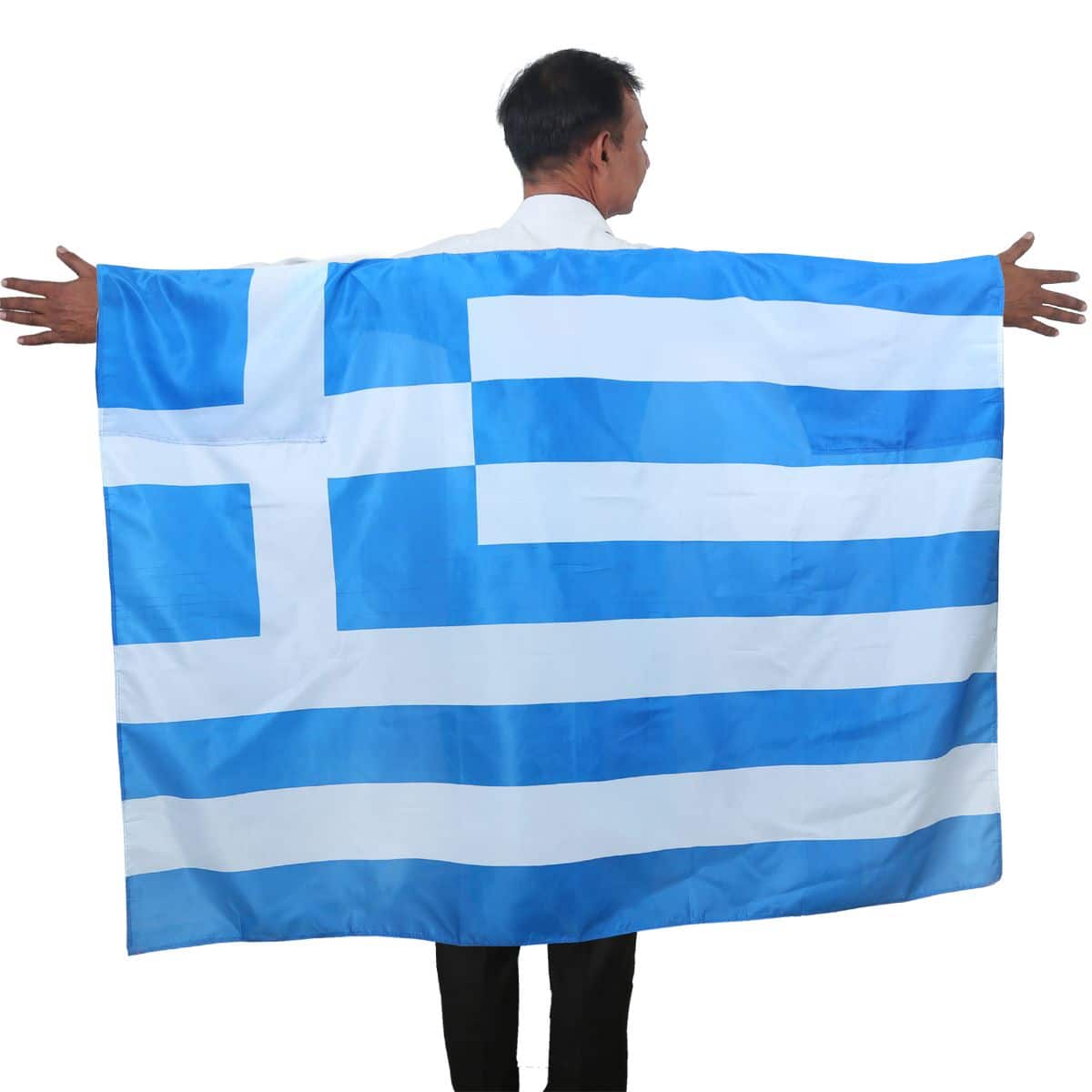 Fan Poncho "Griechenland" Greece Umhang Flagge Fußball WM Länder Cape