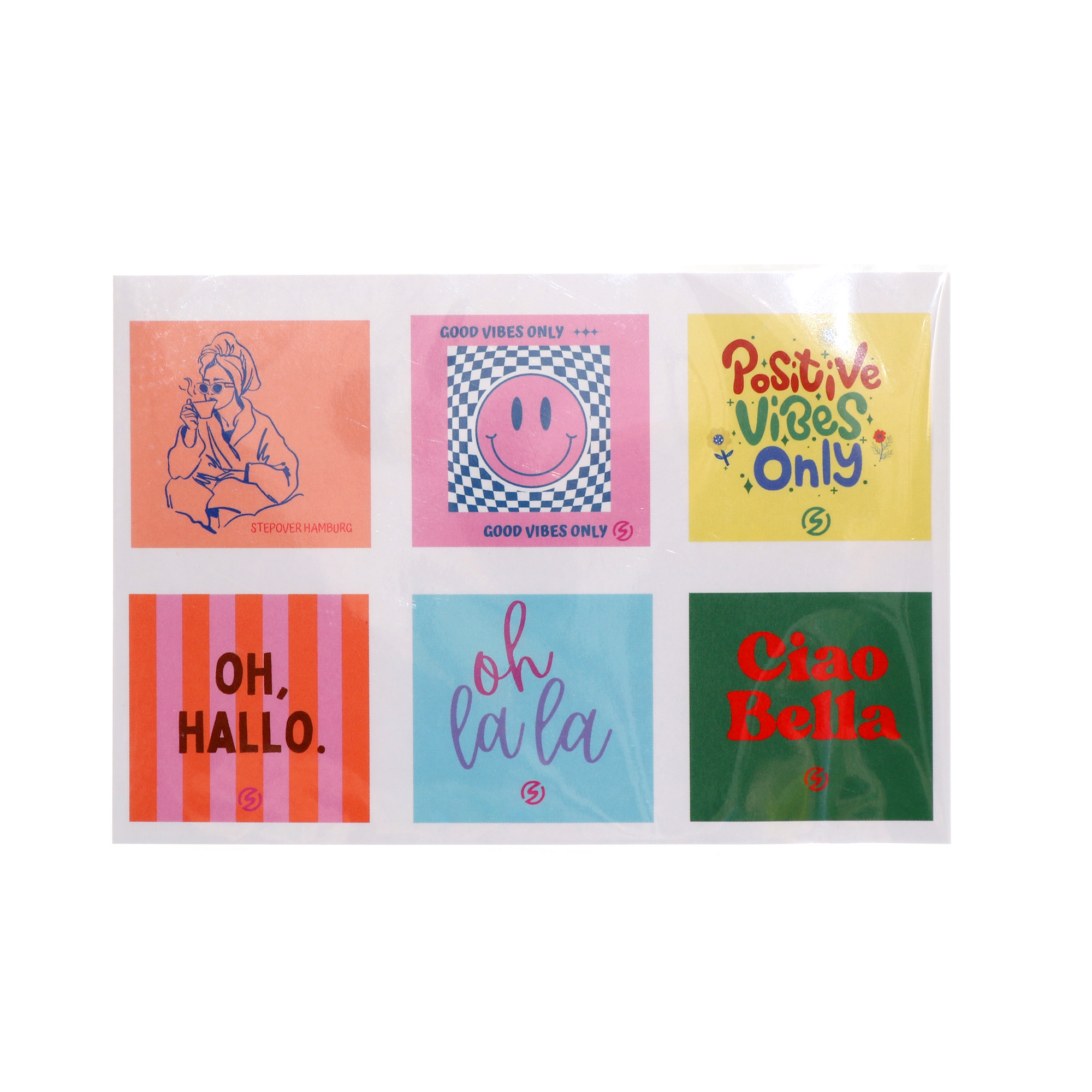 Stepover Gratisartikel GP008 Stickerset