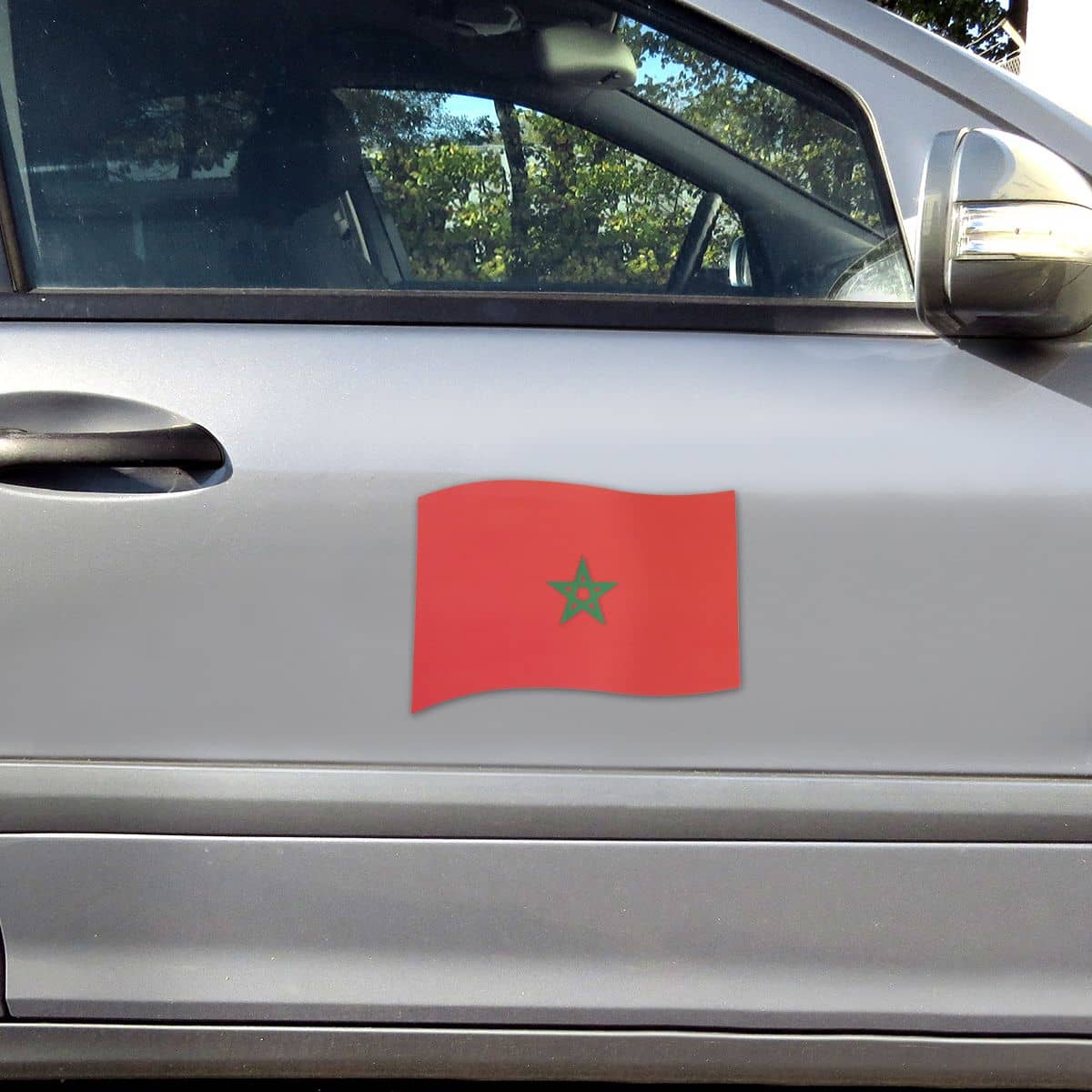 Fanpaket Auto "3D-Magnet Autoflagge" WM Fußball Außentür Länder