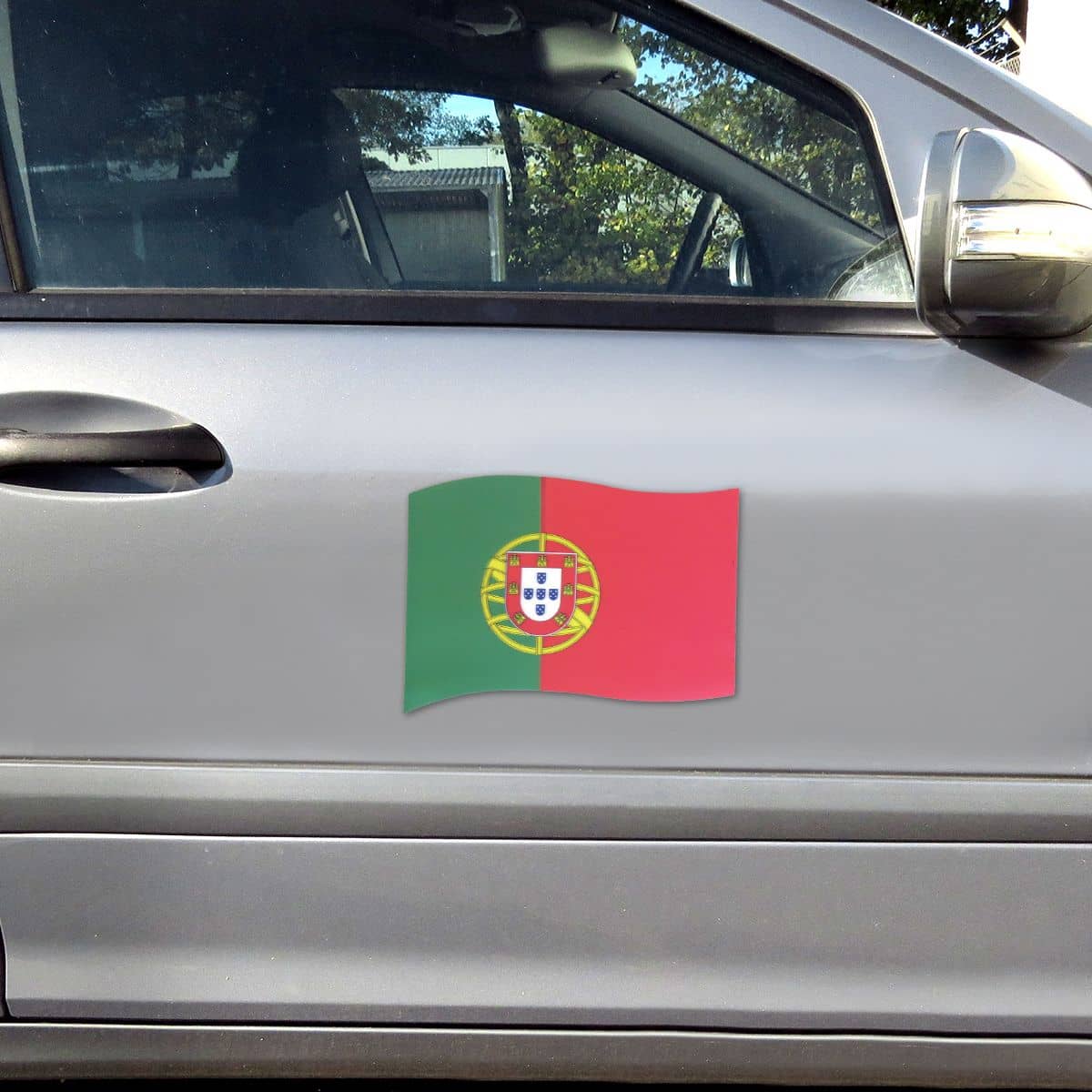 Fanpaket Auto "3D-Magnet Autoflagge" WM Fußball Außentür Länder