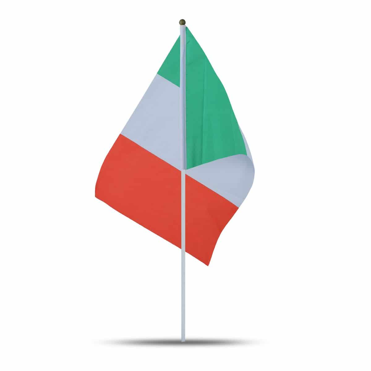 10er Set Fahne Flagge Winkfahne "Italien" Italy Italia Handfahne EM WM